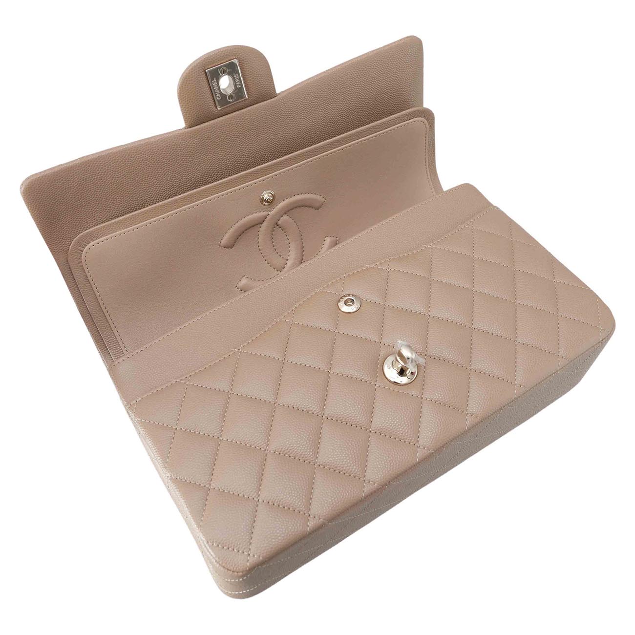 CHANEL(USED)샤넬 캐비어 클래식 미듐 플랩백