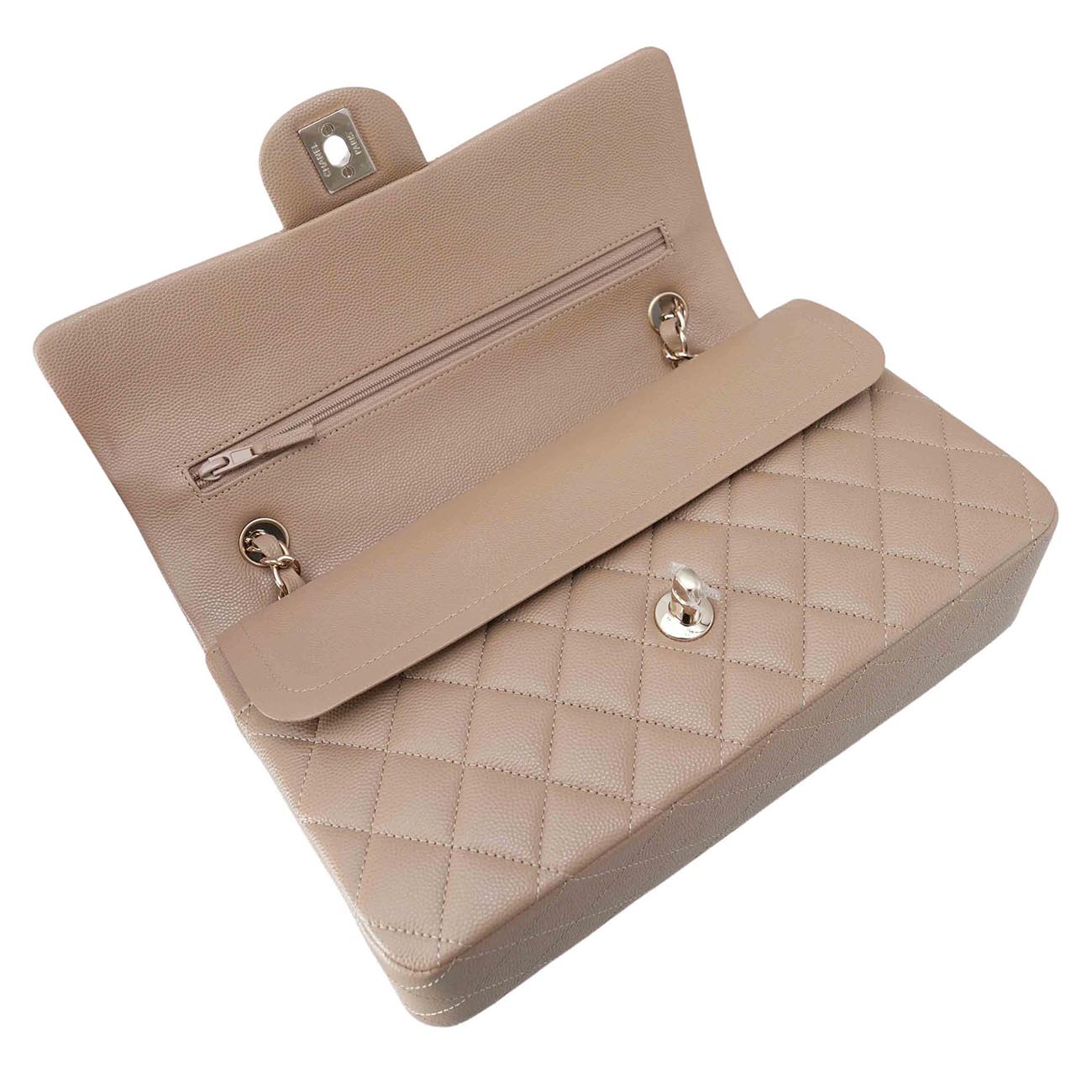 CHANEL(USED)샤넬 캐비어 클래식 미듐 플랩백