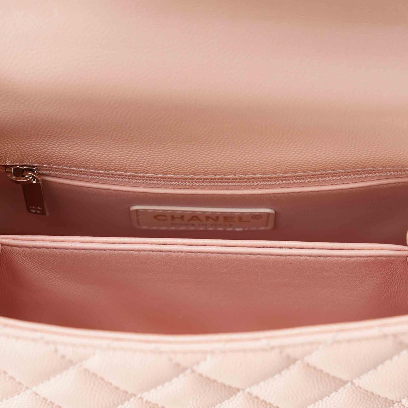 CHANEL(USED)샤넬 캐비어 코코핸들 스몰