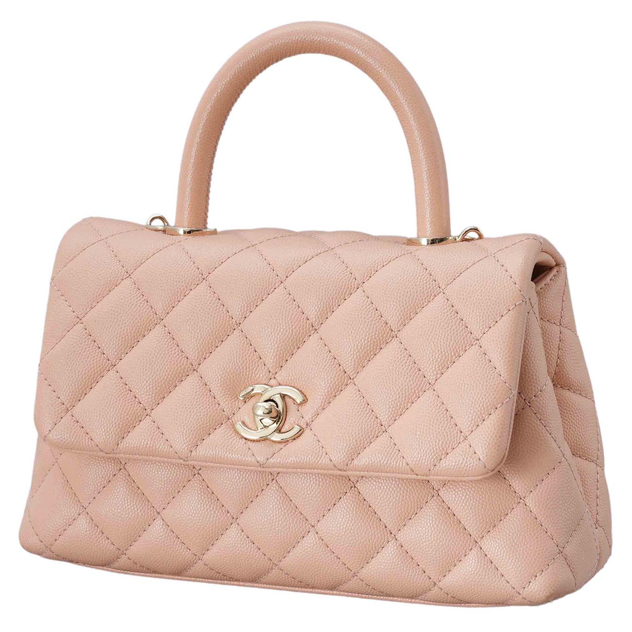 CHANEL(USED)샤넬 캐비어 코코핸들 스몰