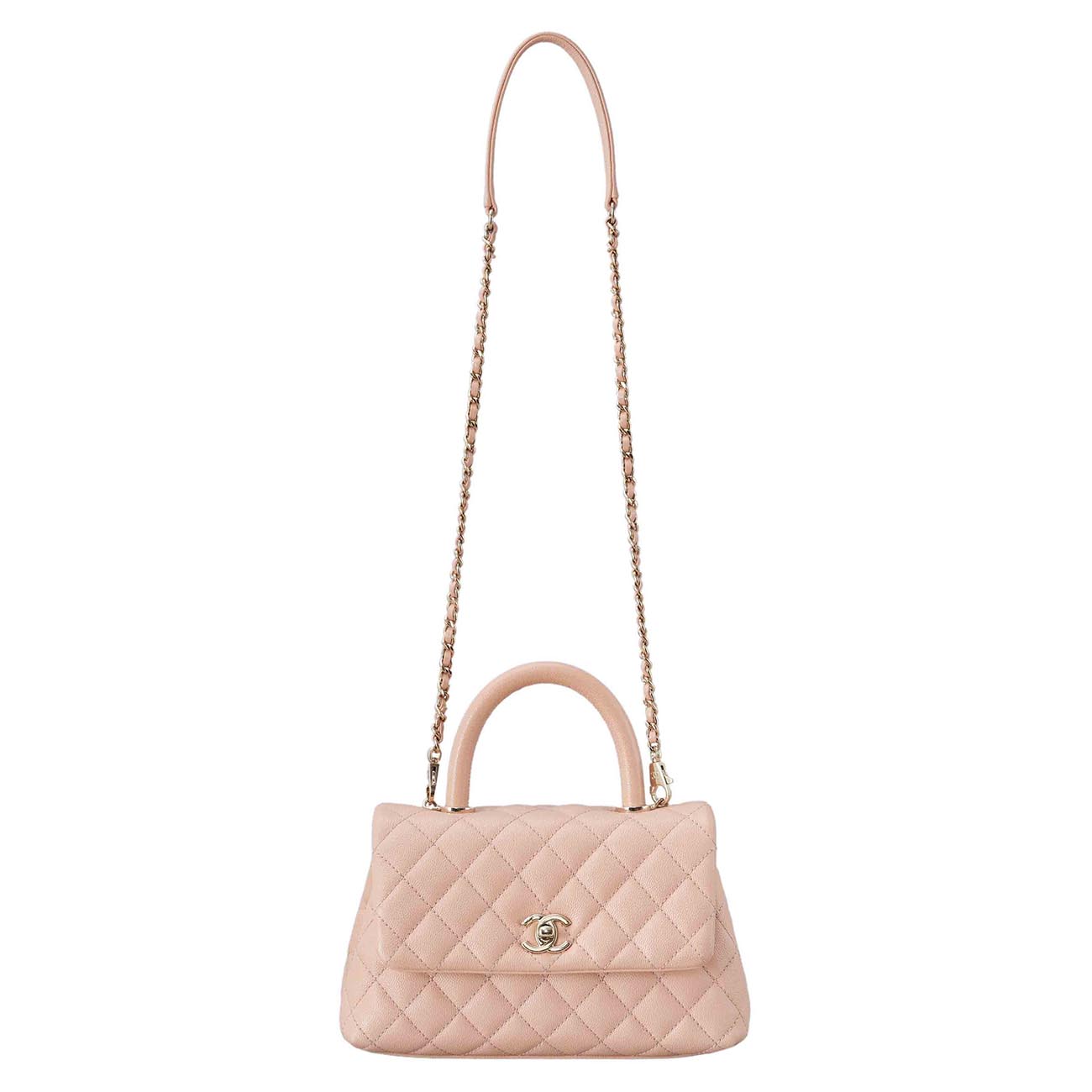 CHANEL(USED)샤넬 캐비어 코코핸들 스몰