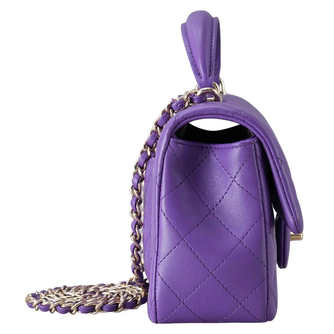 CHANEL(USED)샤넬 클래식 뉴미니 탑핸들
