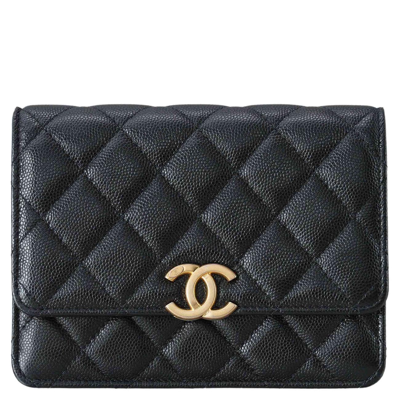 CHANEL(USED)샤넬 AP2333 시즌 캐비어 체인 플랩백