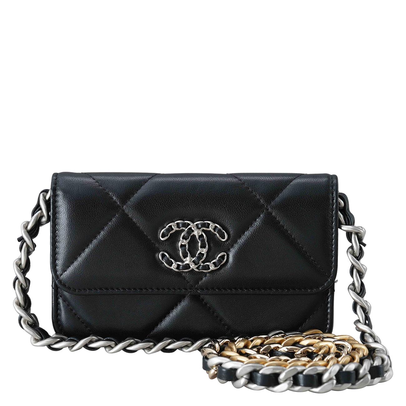 CHANEL(USED)샤넬 AP2450 AP2450 19 미니 체인 지갑