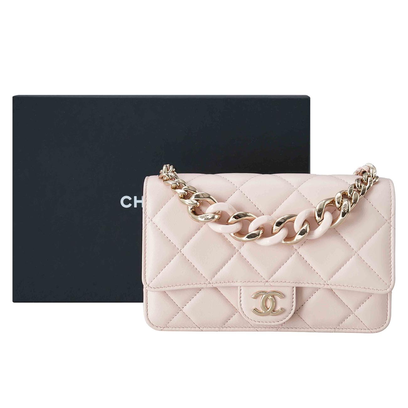 CHANEL(USED)샤넬 AP2377 시즌 램스킨 WOC