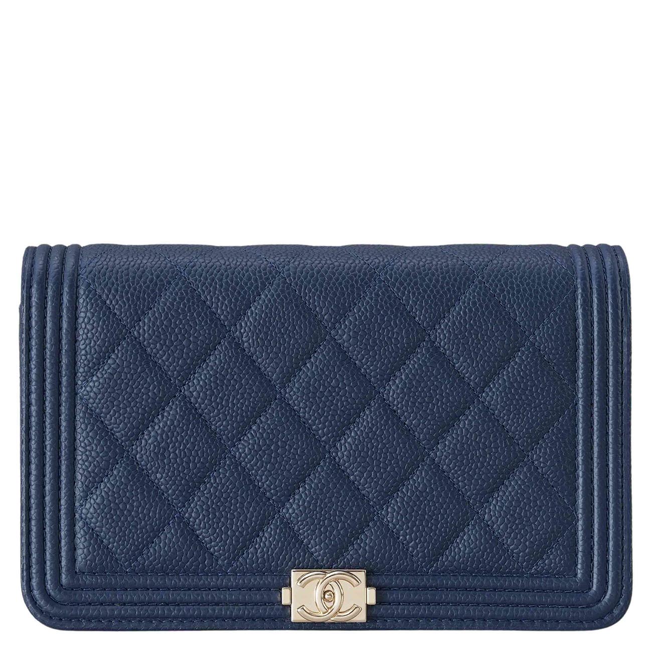 CHANEL(USED)샤넬 보이샤넬 캐비어 WOC