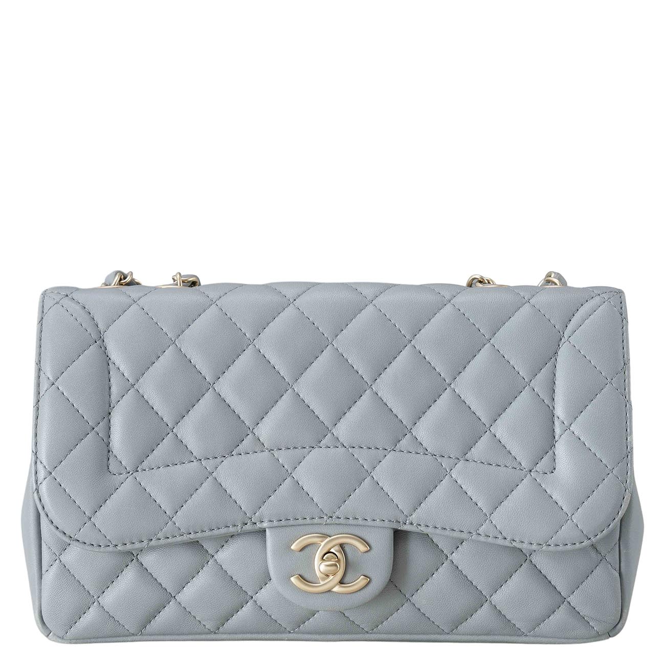 CHANEL(USED)샤넬 시즌 램스킨 체인 숄더백