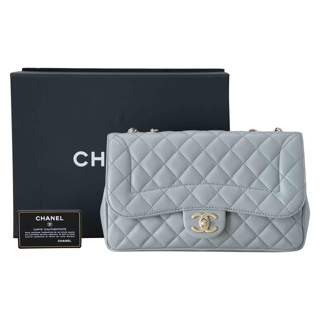 CHANEL(USED)샤넬 시즌 램스킨 체인 숄더백