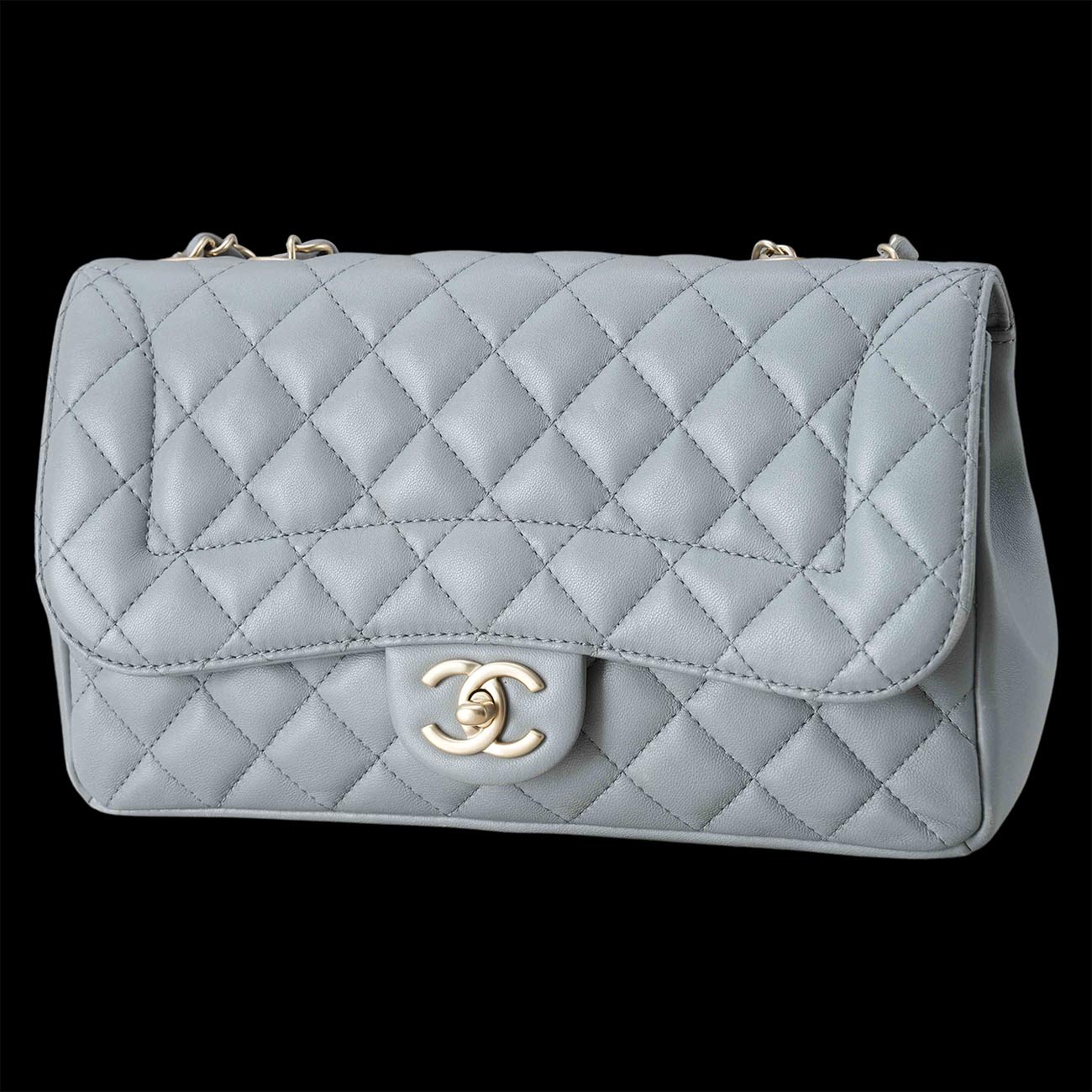 CHANEL(USED)샤넬 시즌 램스킨 체인 숄더백