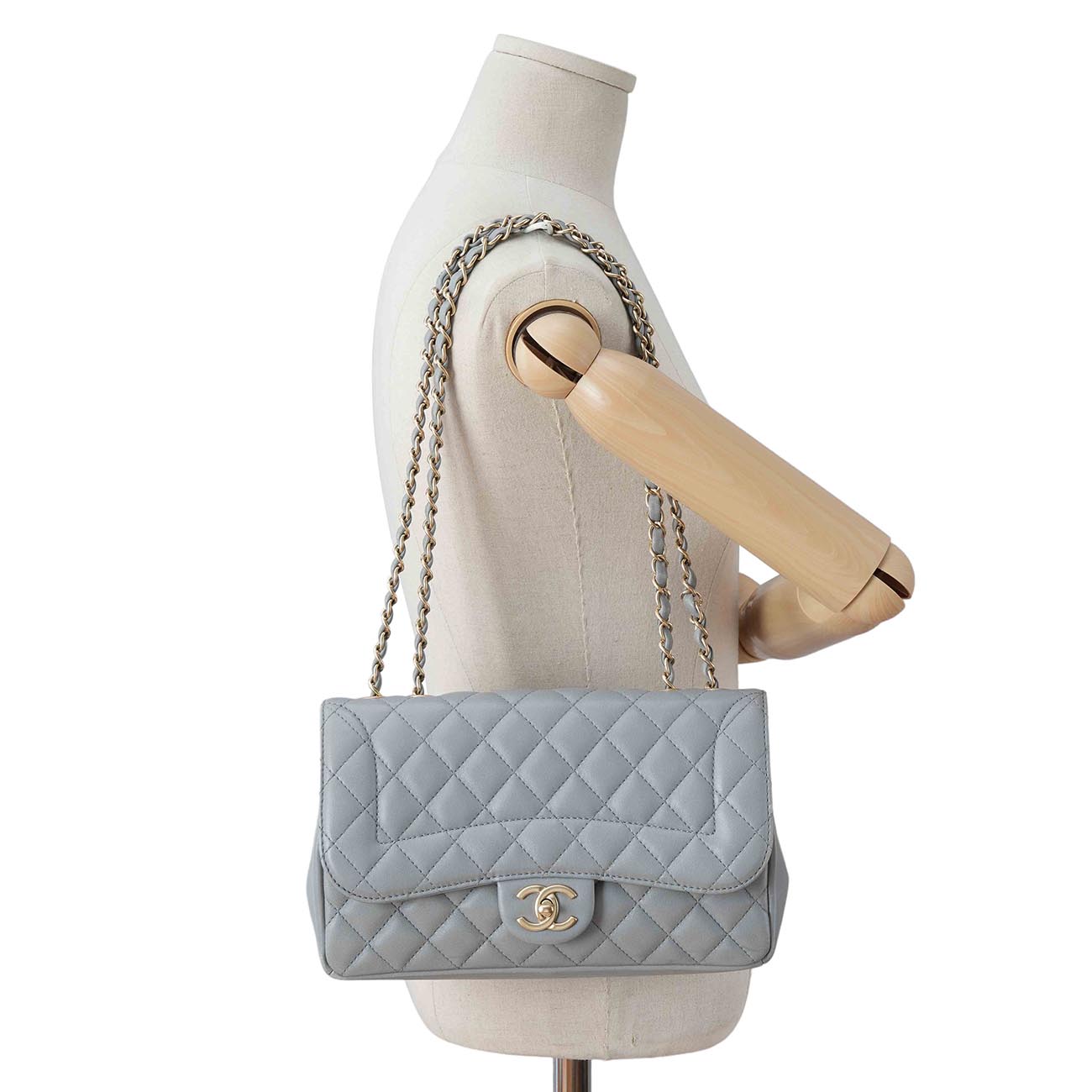 CHANEL(USED)샤넬 시즌 램스킨 체인 숄더백