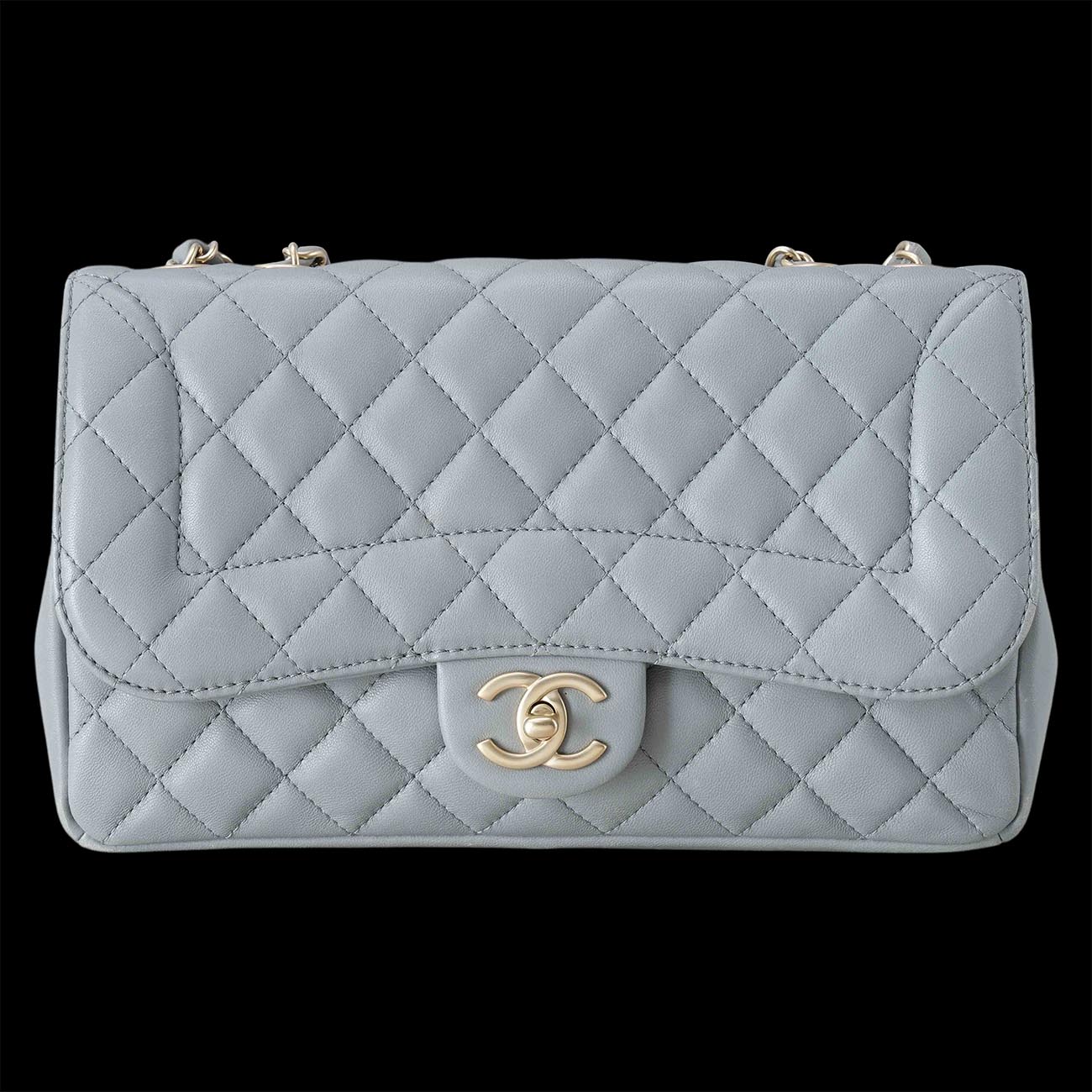CHANEL(USED)샤넬 시즌 램스킨 체인 숄더백