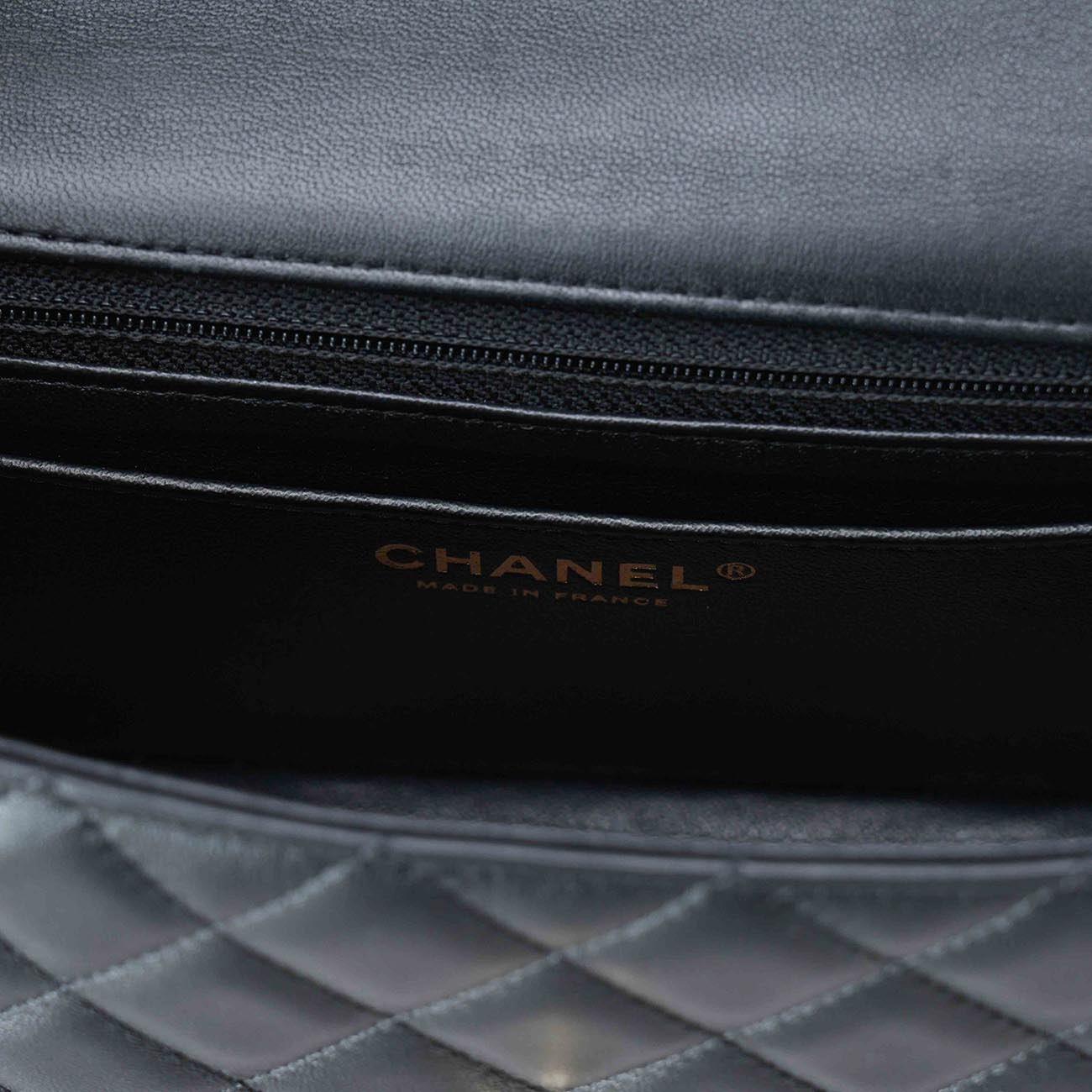 CHANEL(USED)샤넬 램스킨 클래식 뉴미니