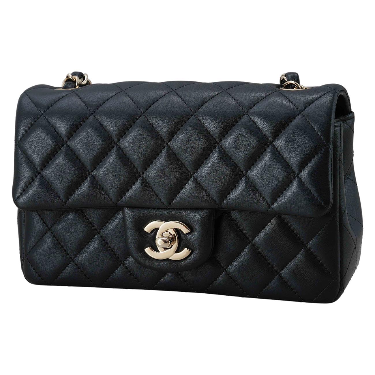 CHANEL(USED)샤넬 램스킨 클래식 뉴미니