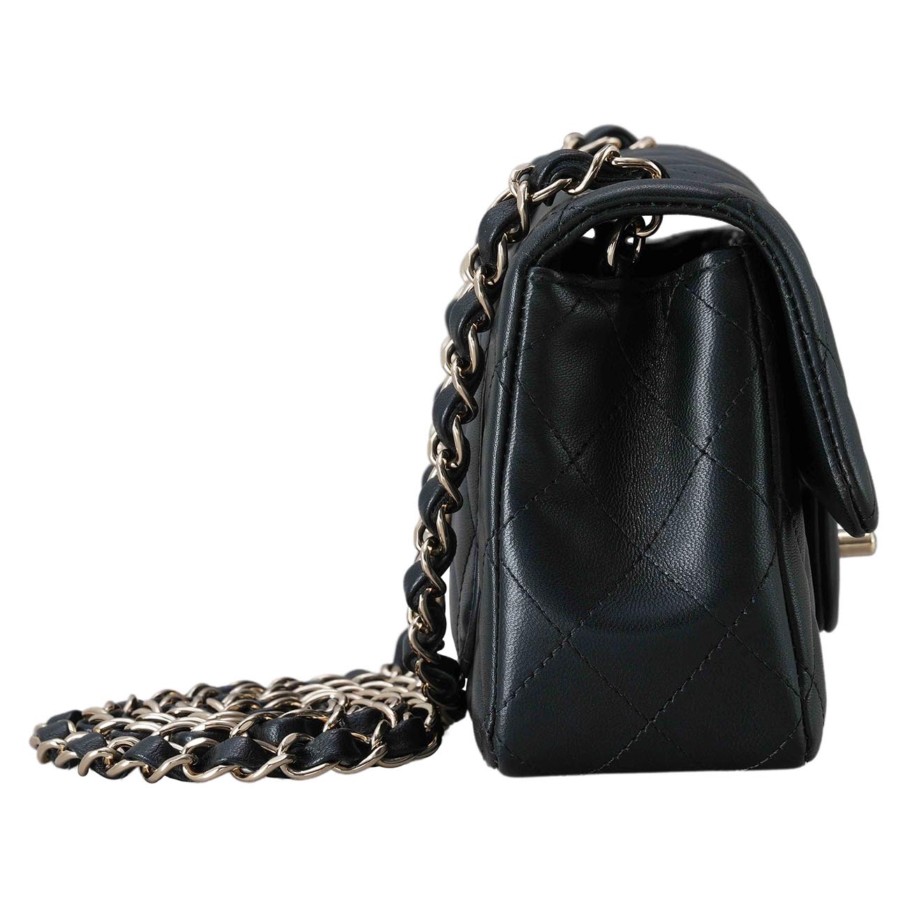 CHANEL(USED)샤넬 램스킨 클래식 뉴미니