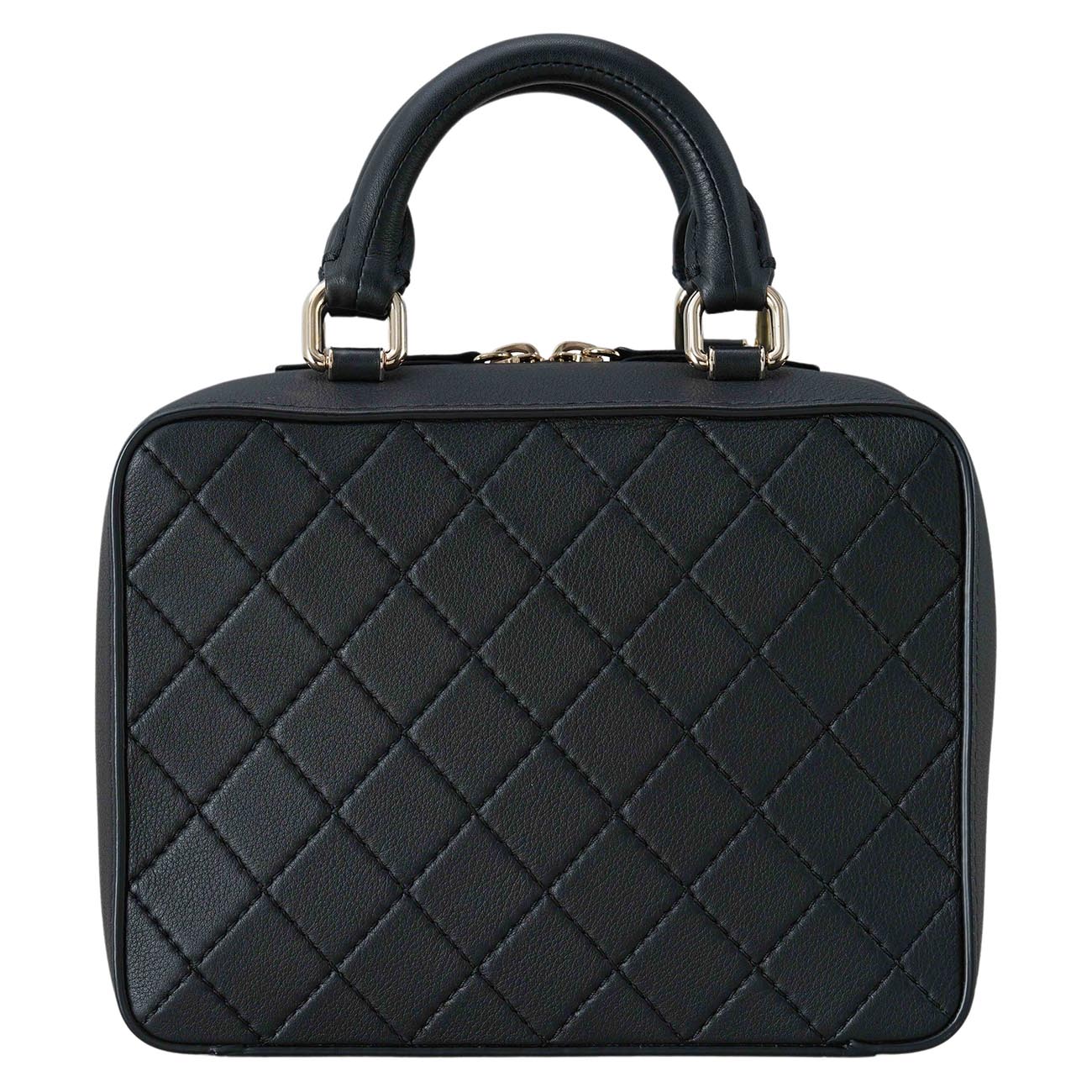 CHANEL(USED)샤넬 AS1286 코스매틱 베니티 탑핸들백