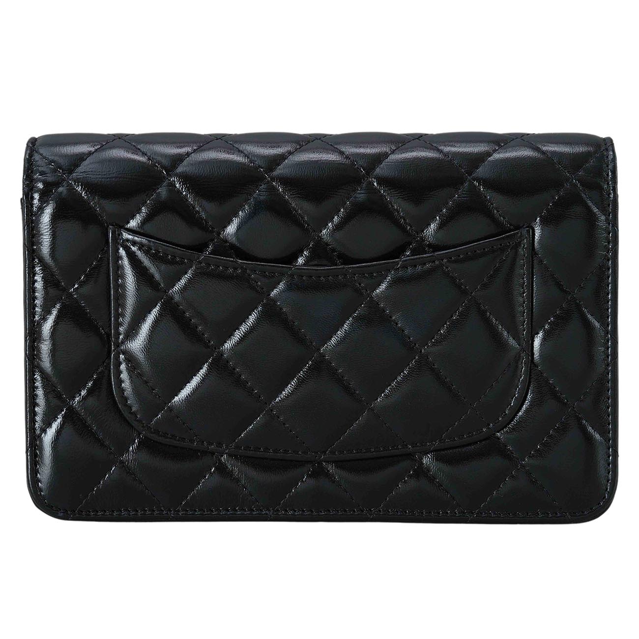 CHANEL(USED)샤넬 AP3310 시즌 샤이닝 램스킨 체인 WOC