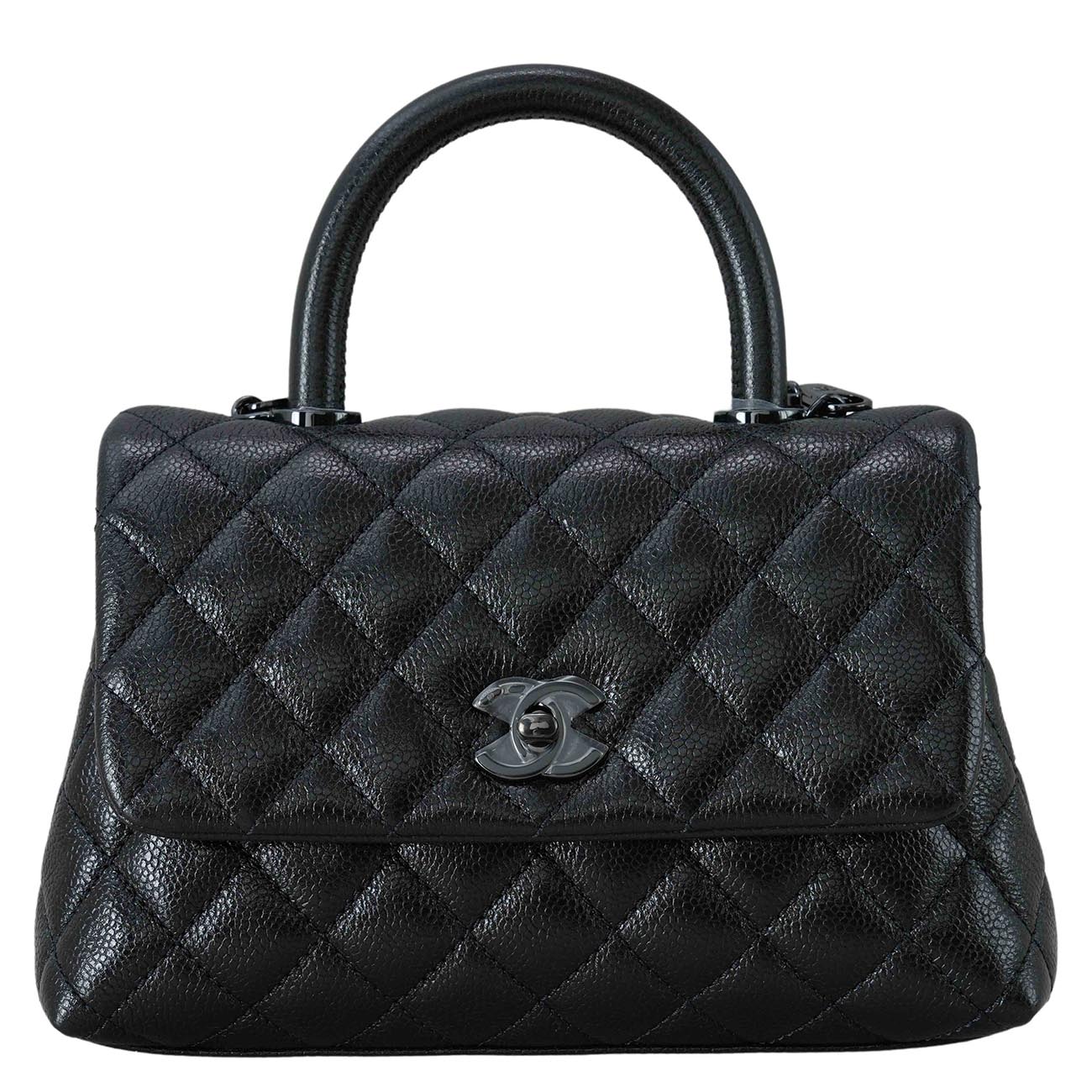 CHANEL(USED)샤넬 캐비어 코코핸들 스몰