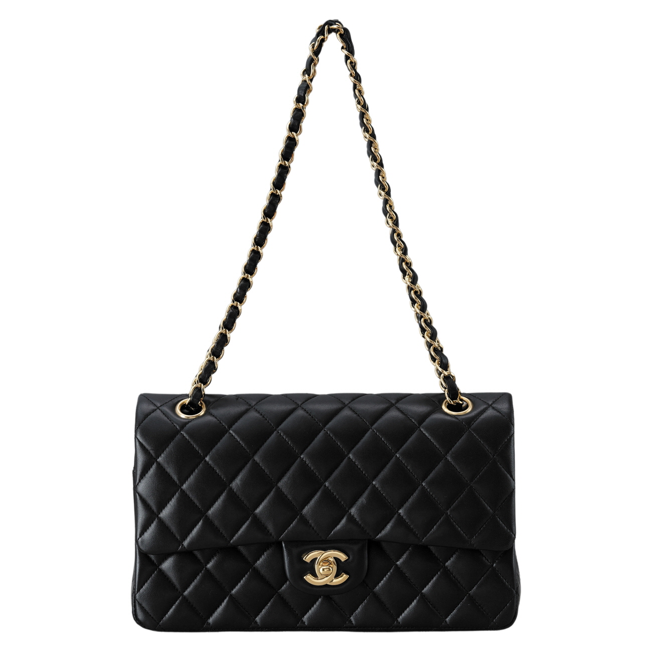 CHANEL(USED)샤넬 램스킨 클래식 미듐 플랩백