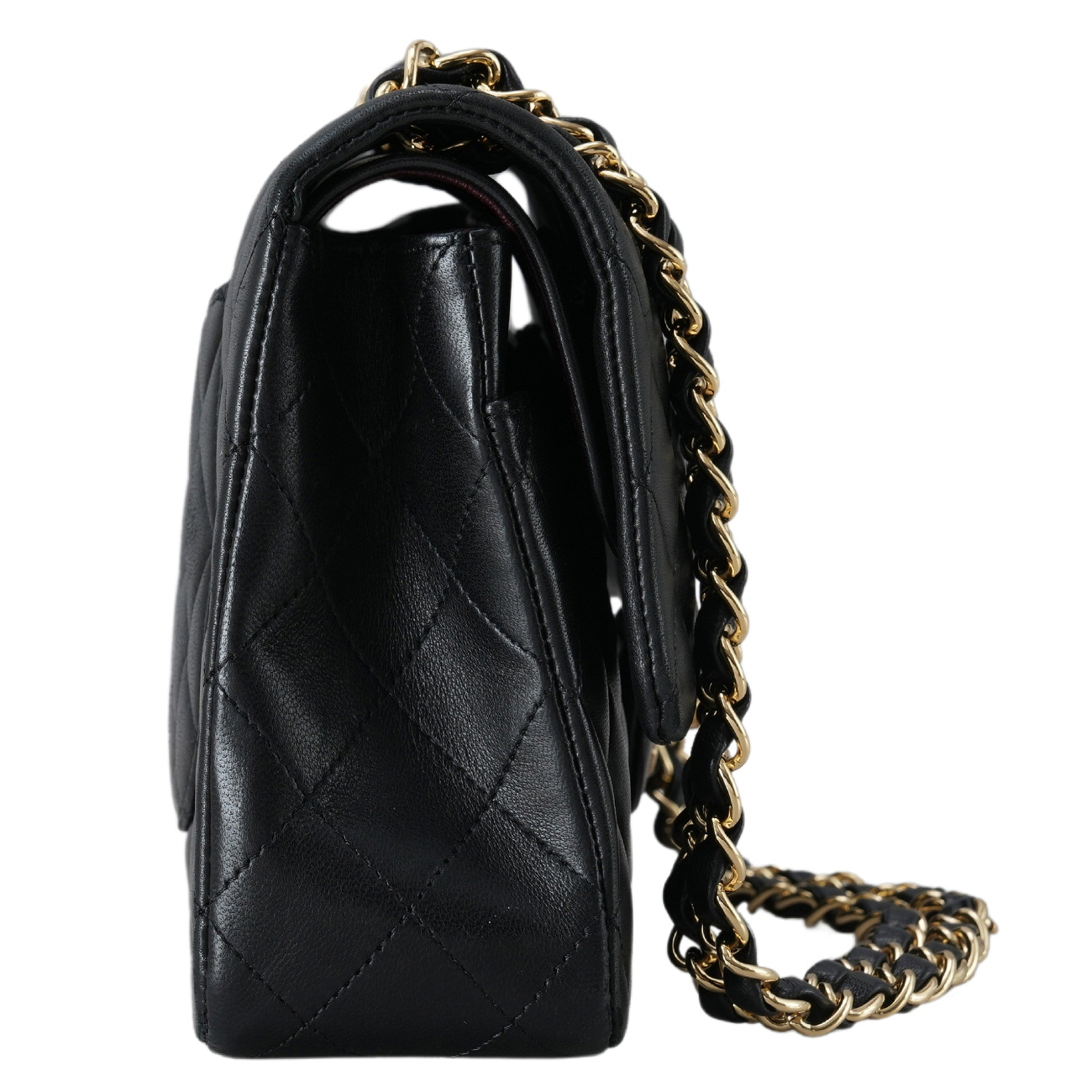 CHANEL(USED)샤넬 램스킨 클래식 미듐 플랩백