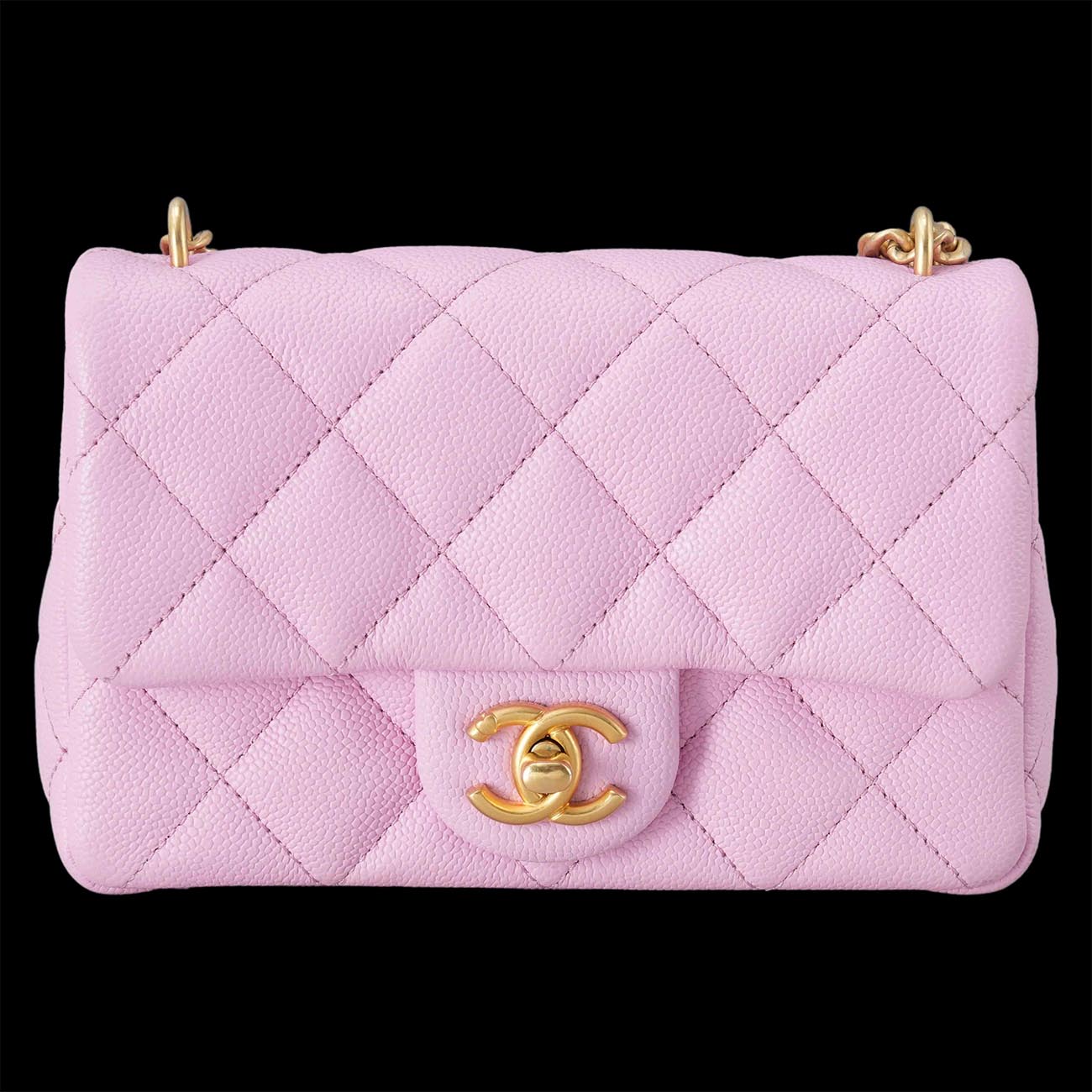 CHANEL(USED)샤넬 시즌 클래식 뉴미니 하트볼 크로스백