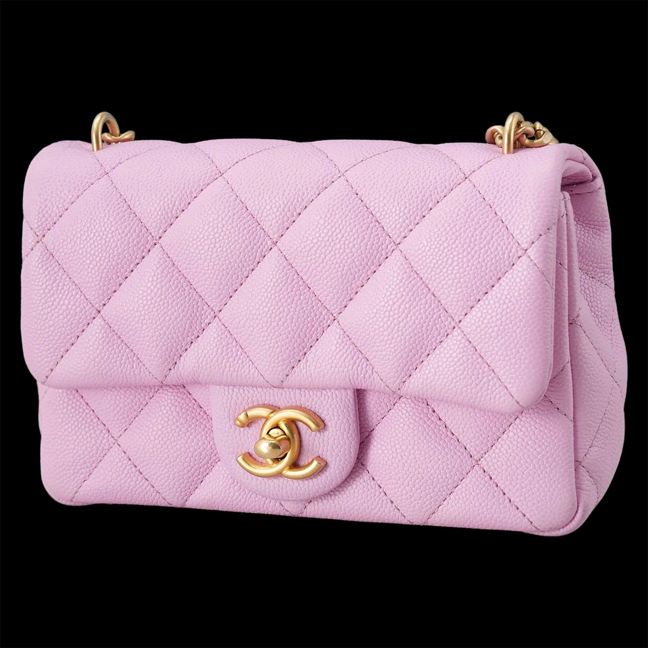 CHANEL(USED)샤넬 시즌 클래식 뉴미니 하트볼 크로스백