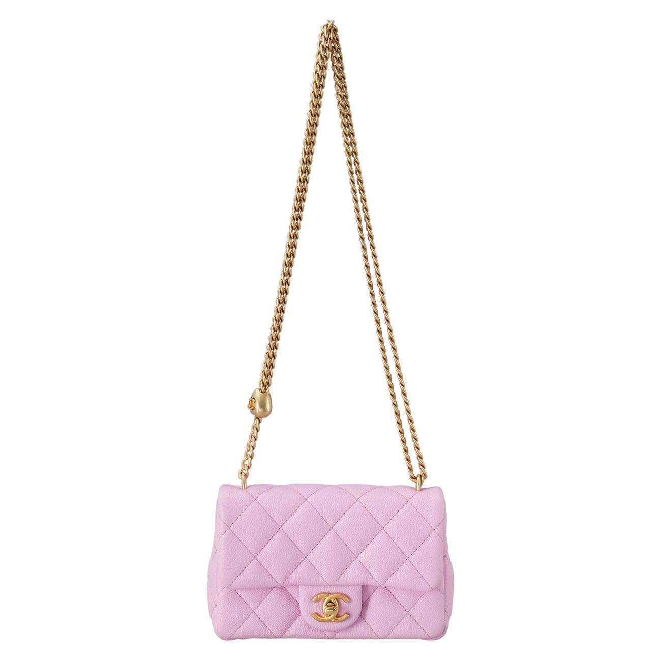 CHANEL(USED)샤넬 시즌 클래식 뉴미니 하트볼 크로스백