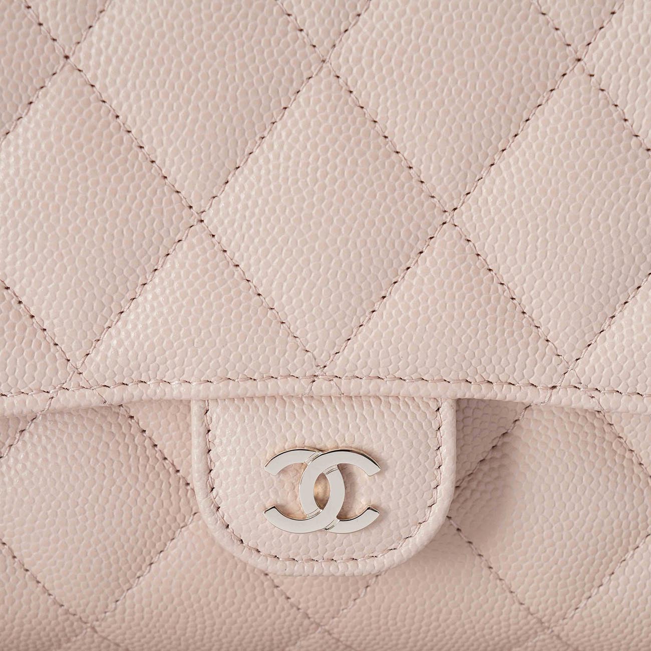 CHANEL(USED)샤넬 AP1744 캐비어 더블 플랩 WOC