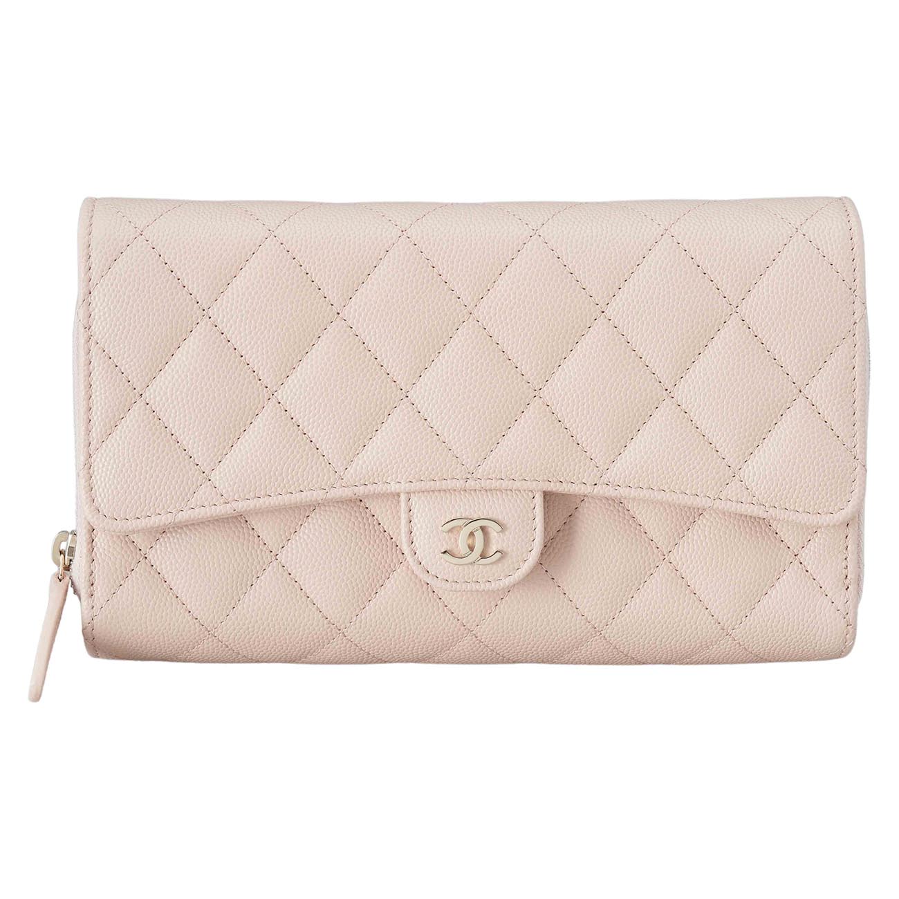 CHANEL(USED)샤넬 AP1744 캐비어 더블 플랩 WOC