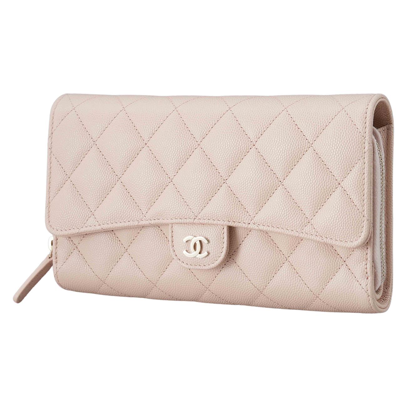 CHANEL(USED)샤넬 AP1744 캐비어 더블 플랩 WOC