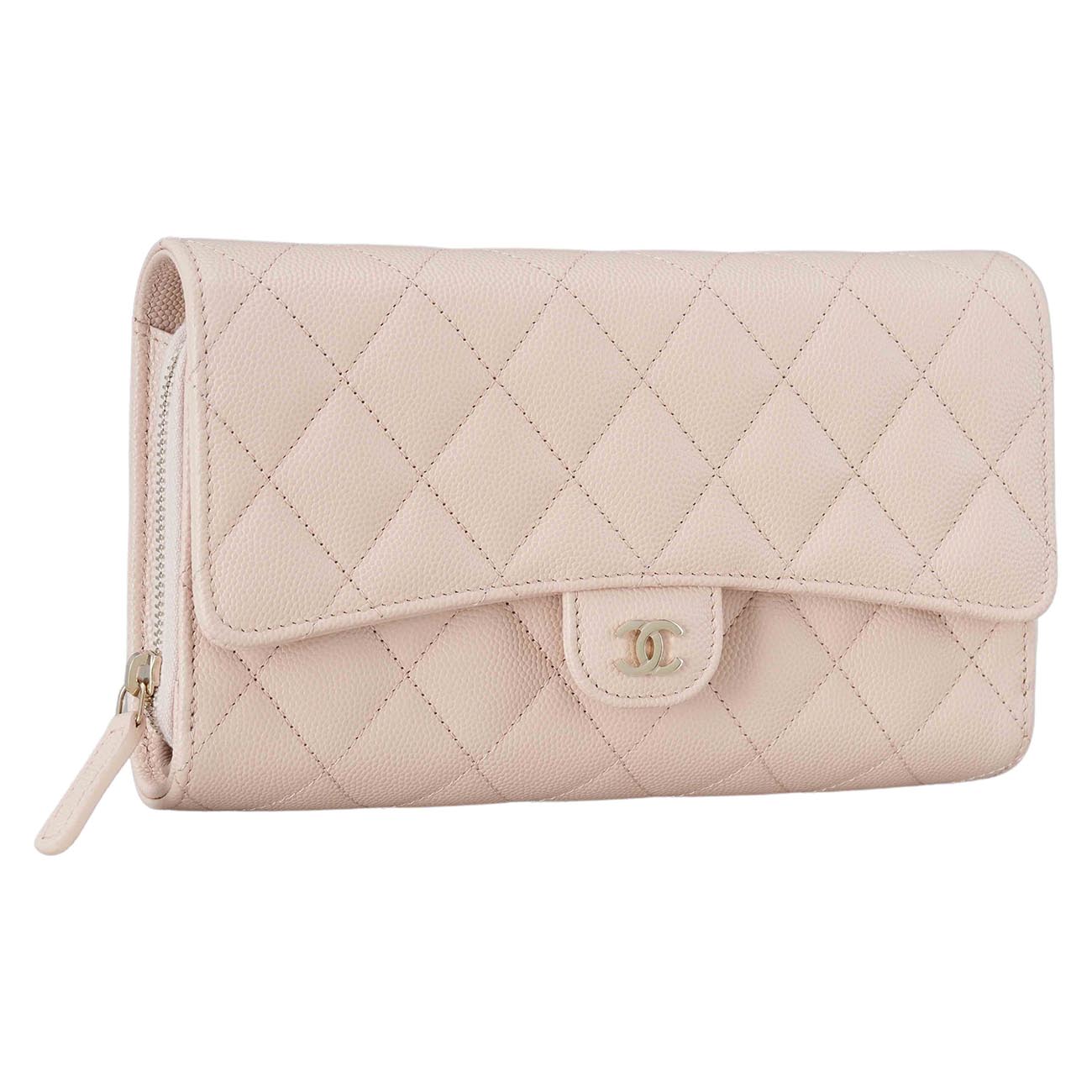 CHANEL(USED)샤넬 AP1744 캐비어 더블 플랩 WOC