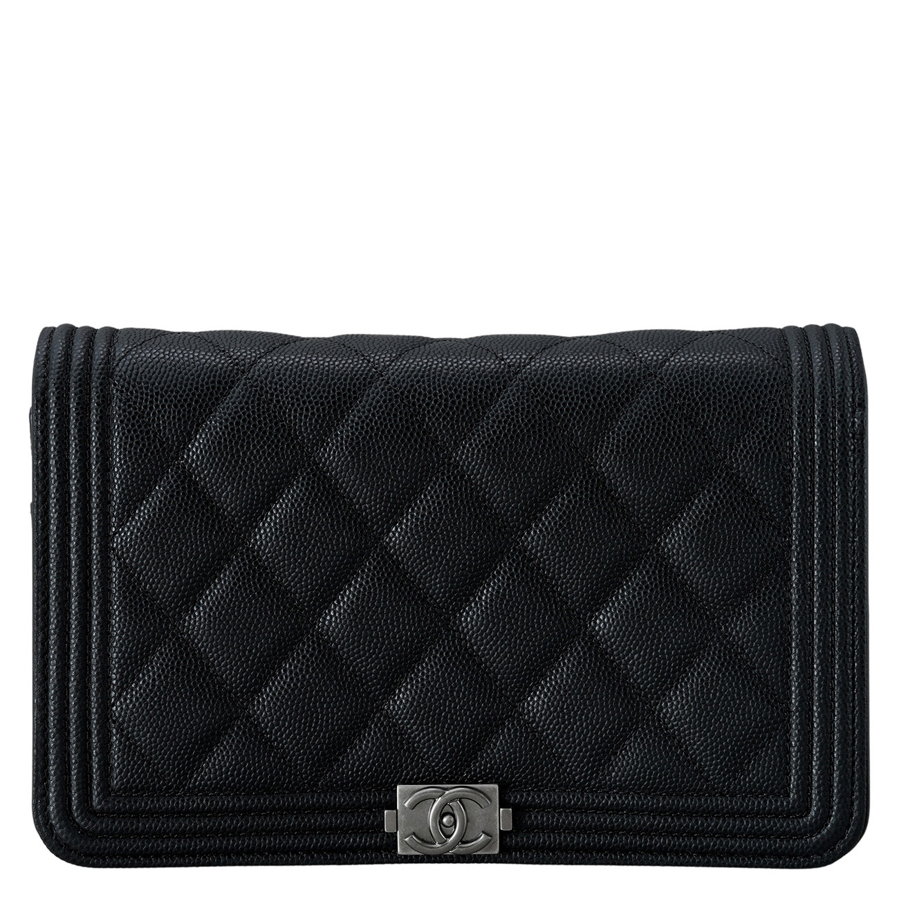 CHANEL(USED)샤넬 캐비어 보이샤넬 WOC
