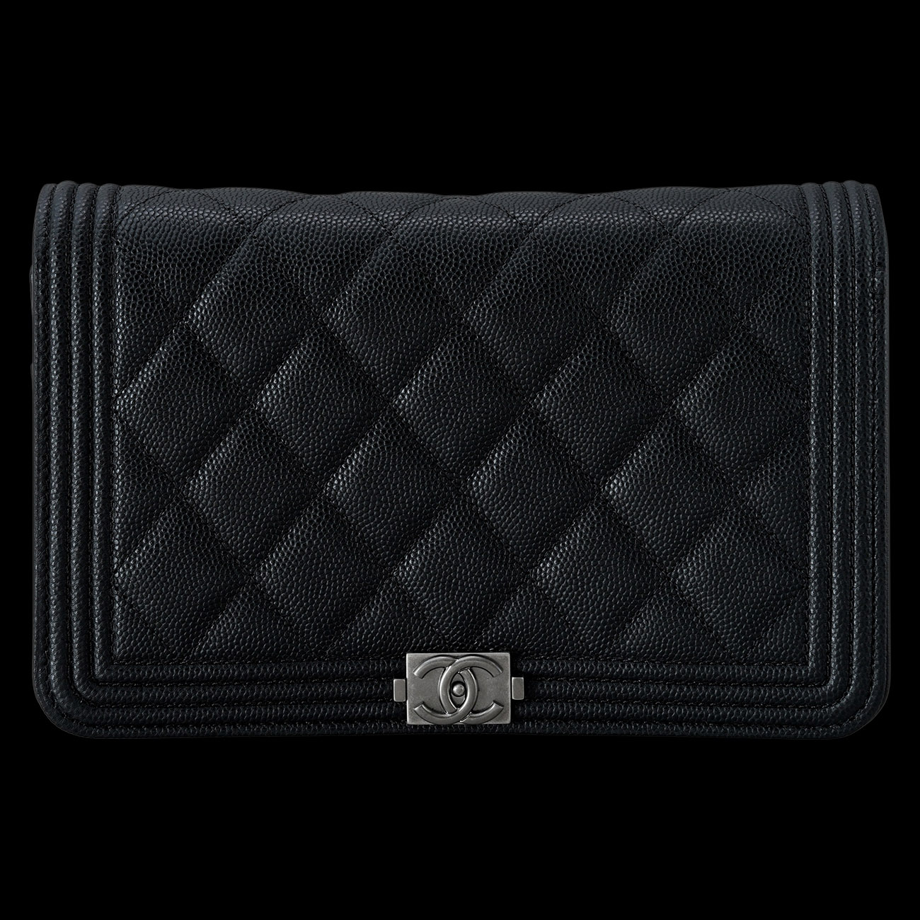 CHANEL(USED)샤넬 캐비어 보이샤넬 WOC