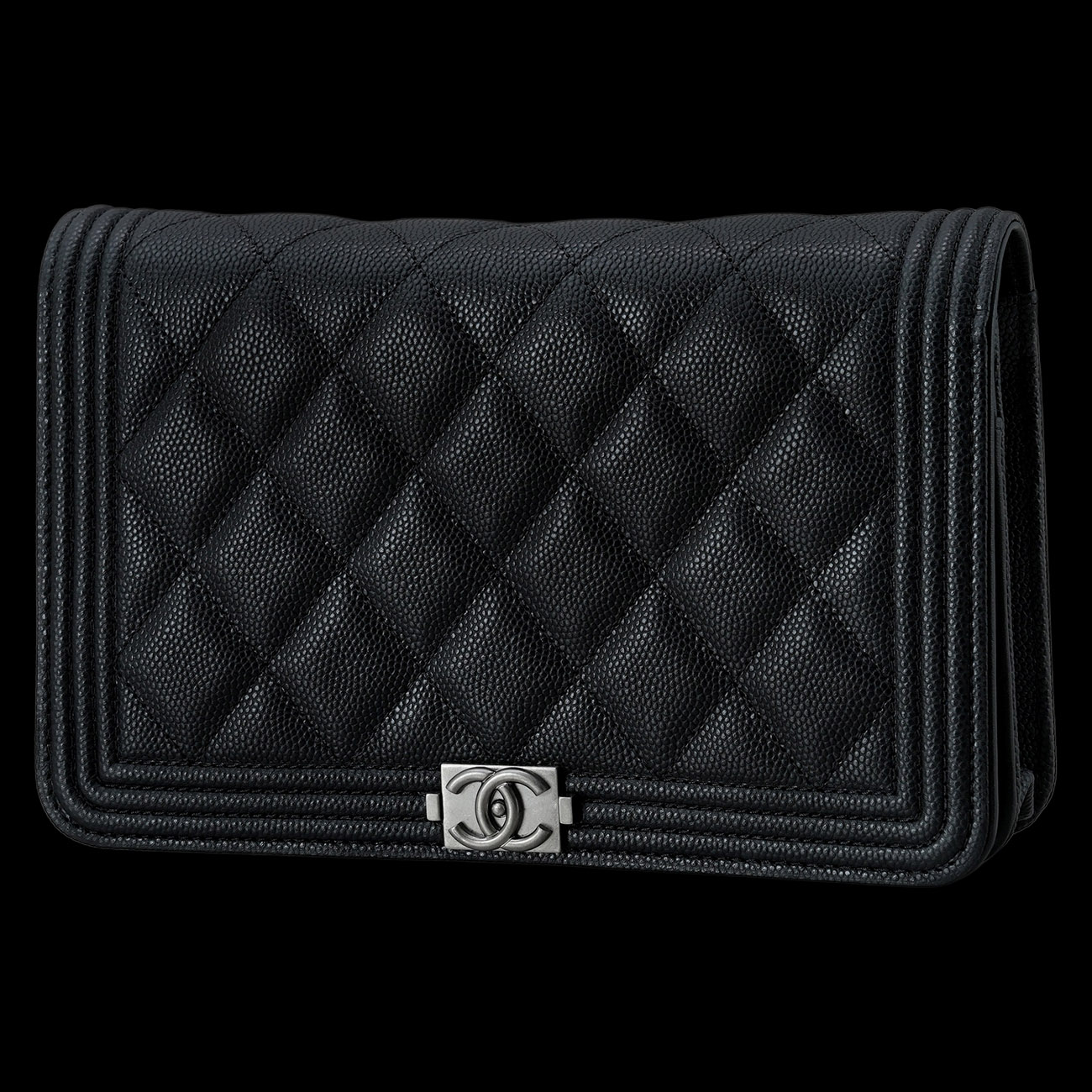 CHANEL(USED)샤넬 캐비어 보이샤넬 WOC