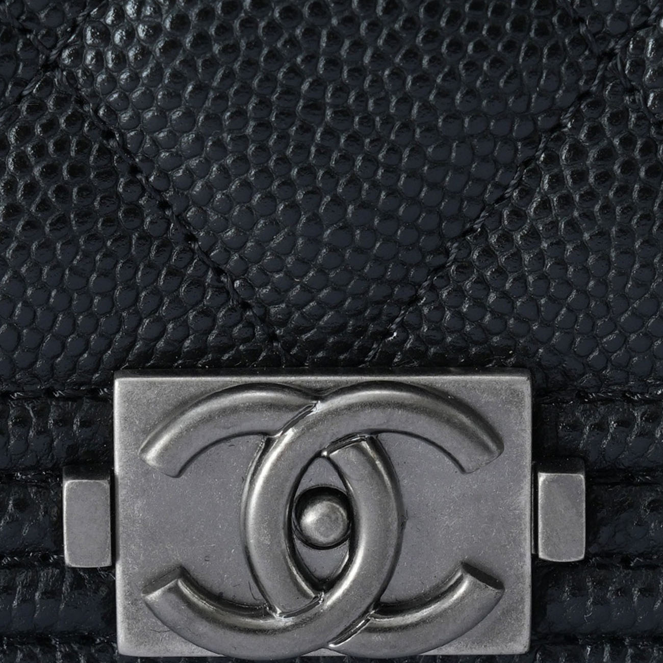 CHANEL(USED)샤넬 캐비어 보이샤넬 WOC