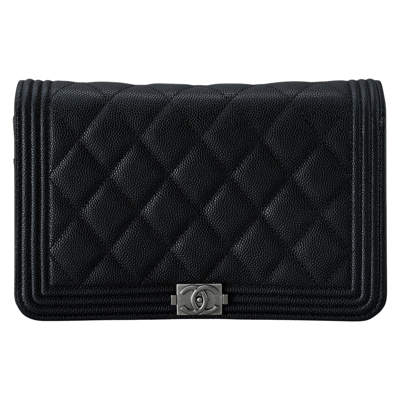 CHANEL(USED)샤넬 캐비어 보이샤넬 WOC