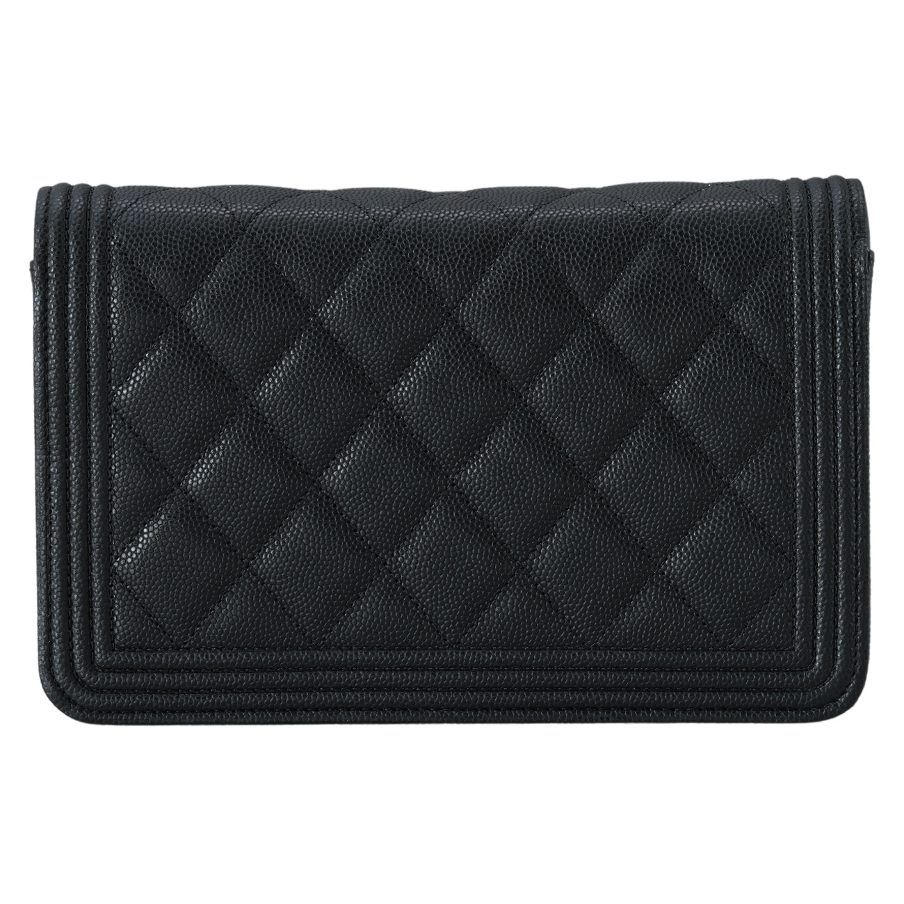CHANEL(USED)샤넬 캐비어 보이샤넬 WOC
