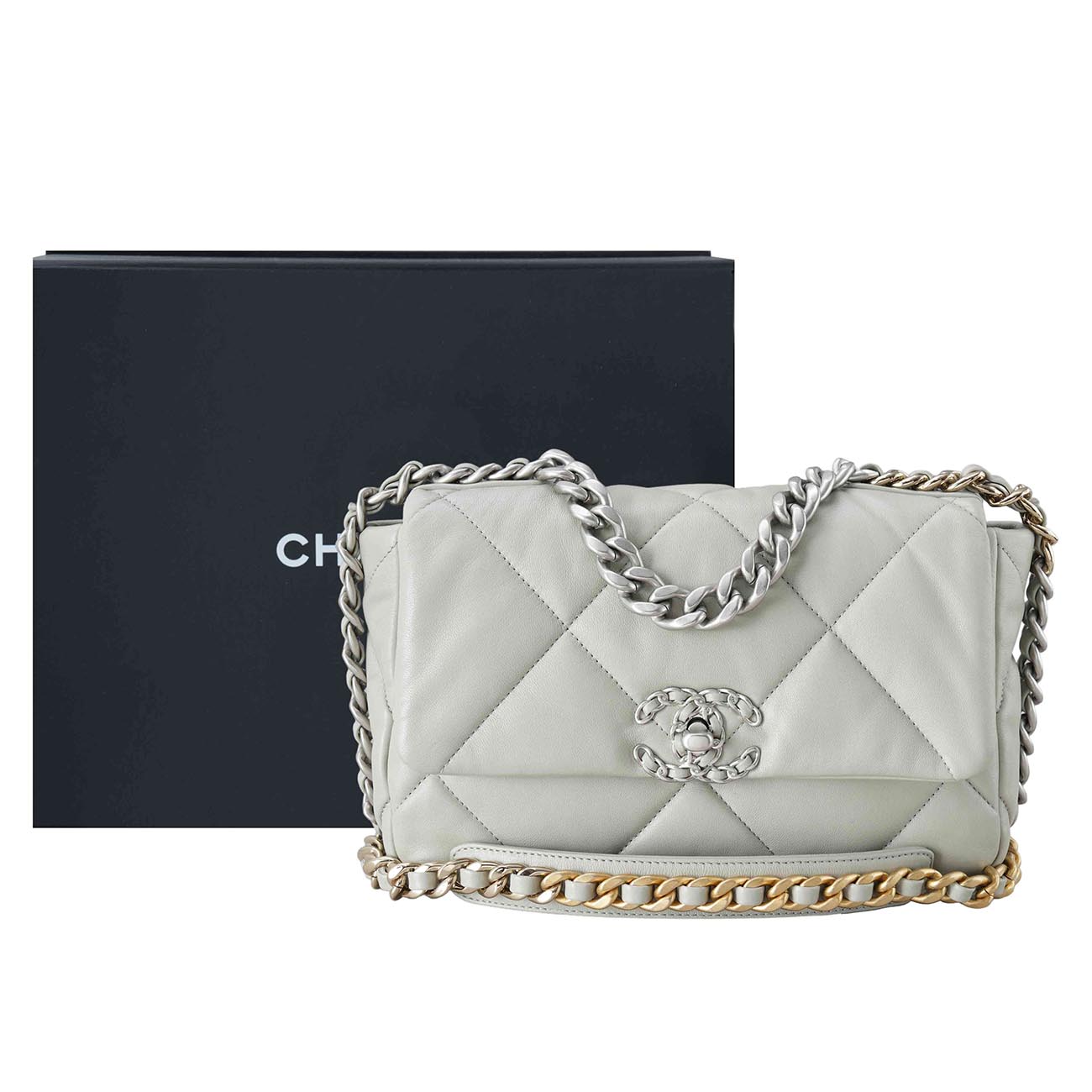 CHANEL(USED)샤넬 AS1160 19백 미듐