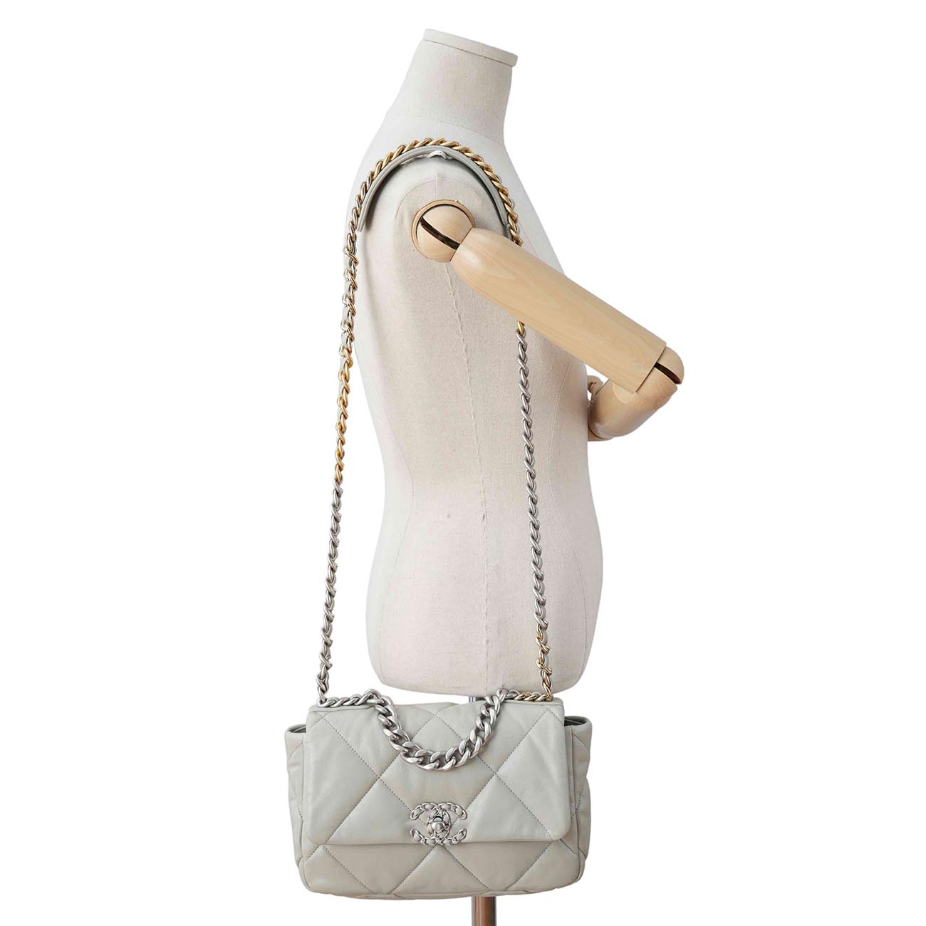 CHANEL(USED)샤넬 AS1160 19백 미듐