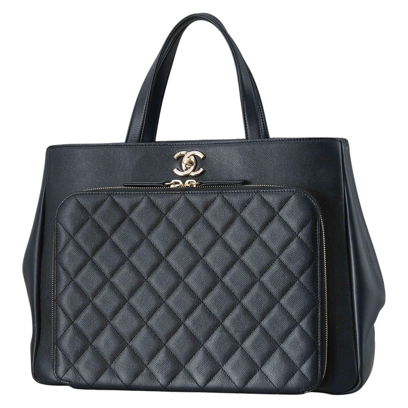 CHANEL(USED)샤넬 시즌 토트백 겸 숄더백