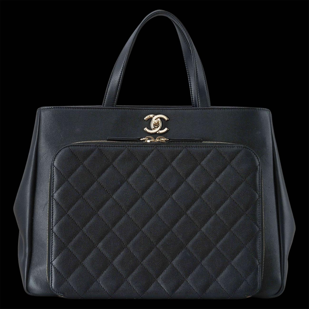 CHANEL(USED)샤넬 시즌 토트백 겸 숄더백