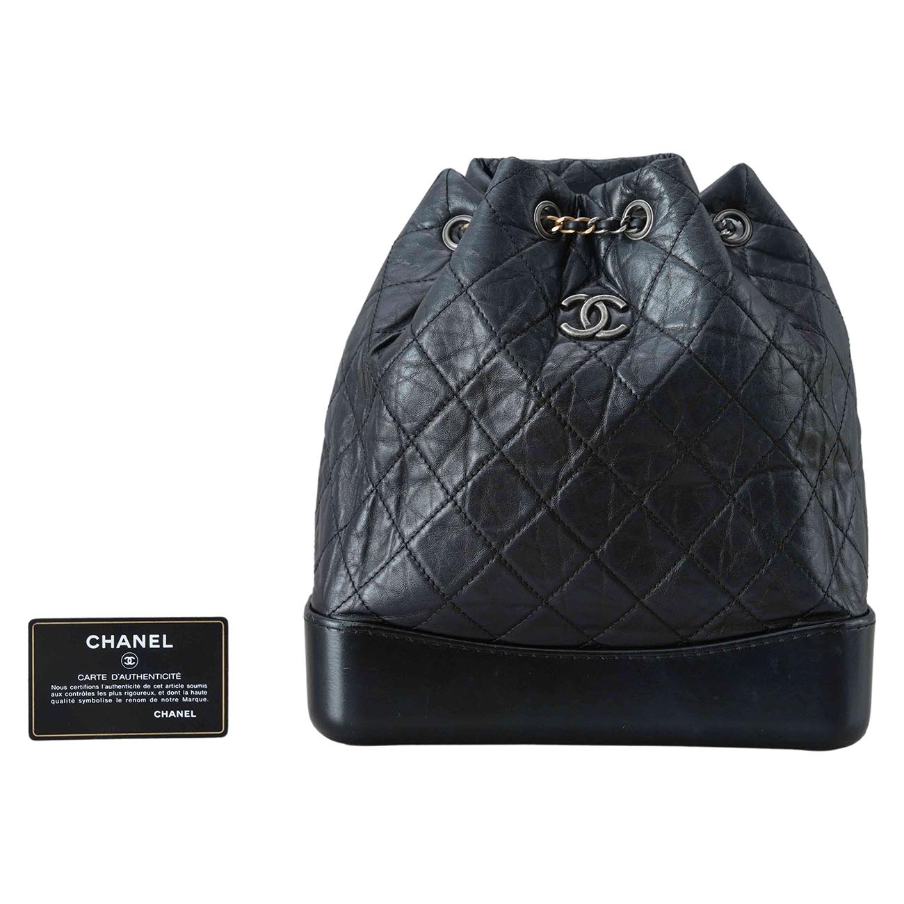 CHANEL(USED)샤넬 가브리엘 백팩 미듐