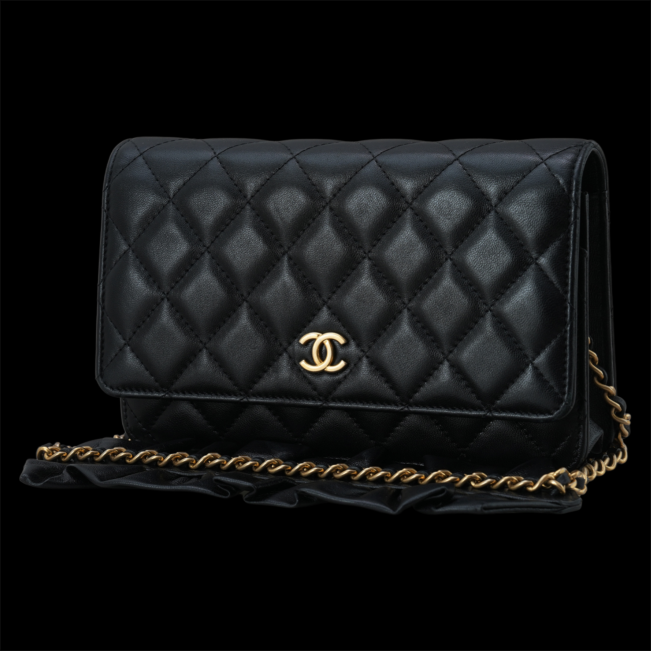 CHANEL(USED)샤넬 AP1814 램스킨 WOC