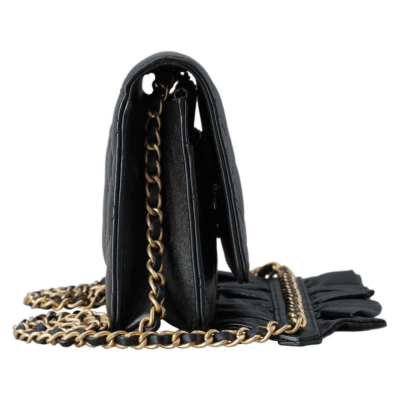 CHANEL(USED)샤넬 AP1814 램스킨 WOC