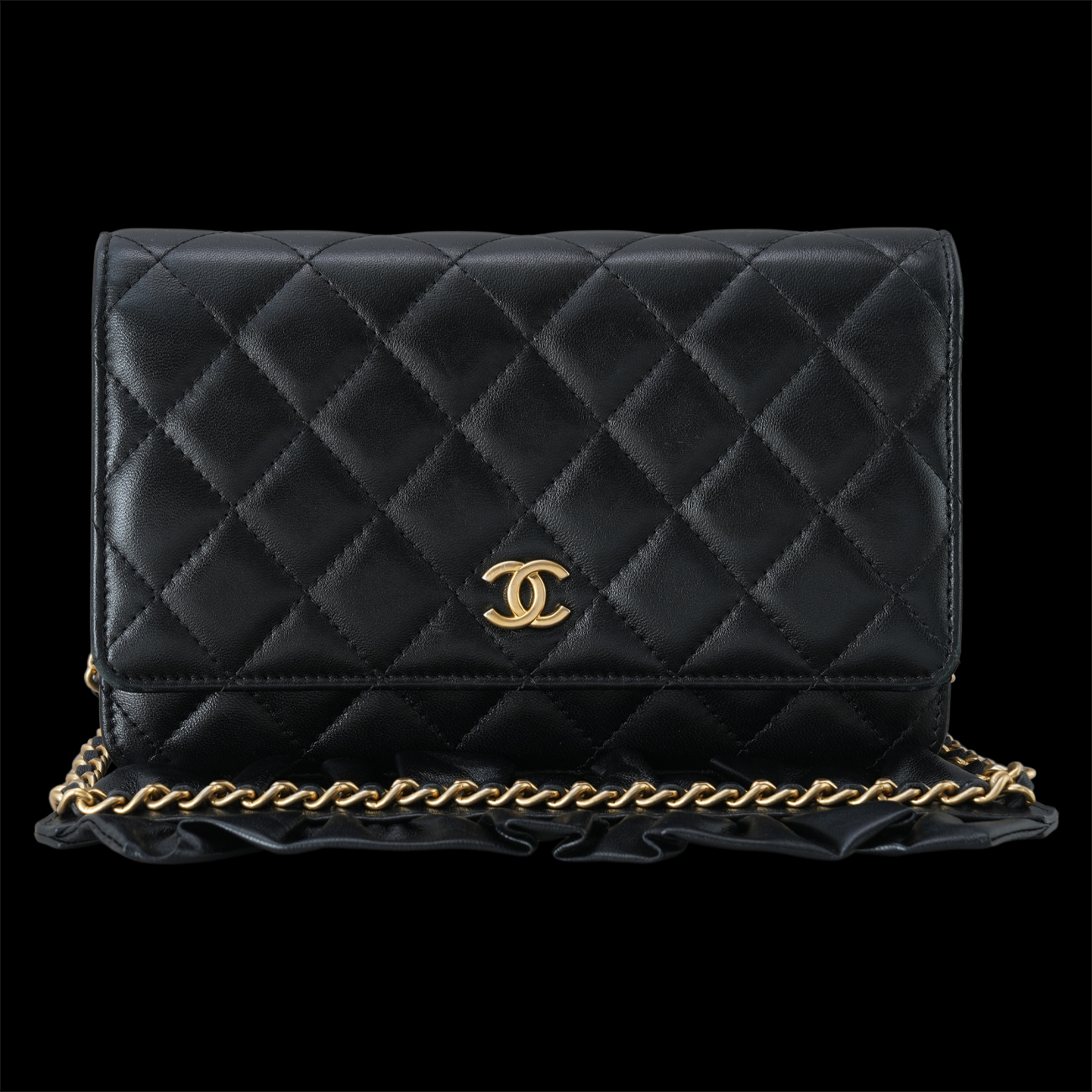CHANEL(USED)샤넬 AP1814 램스킨 WOC