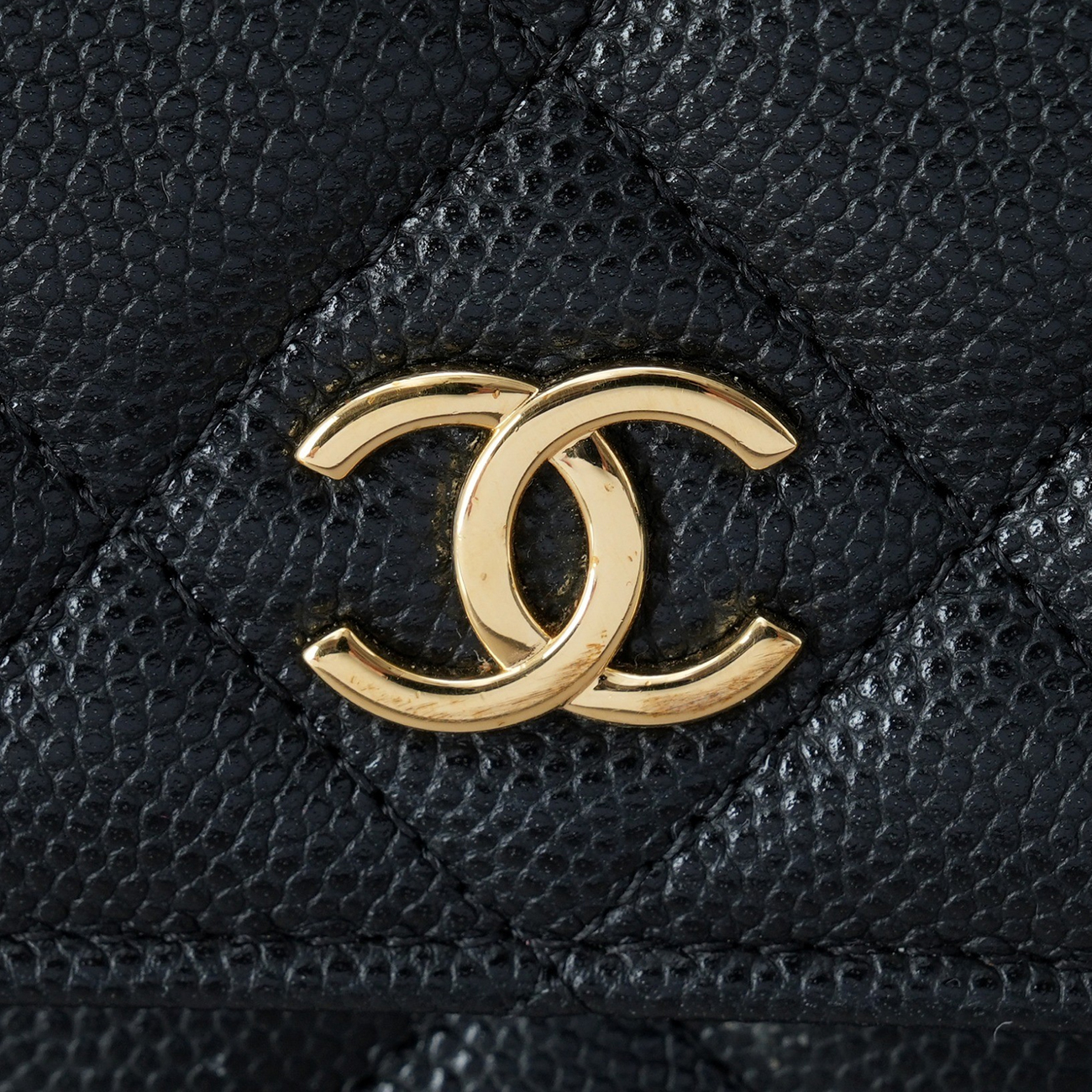 CHANEL(USED)샤넬 캐비어 참 클래식 WOC