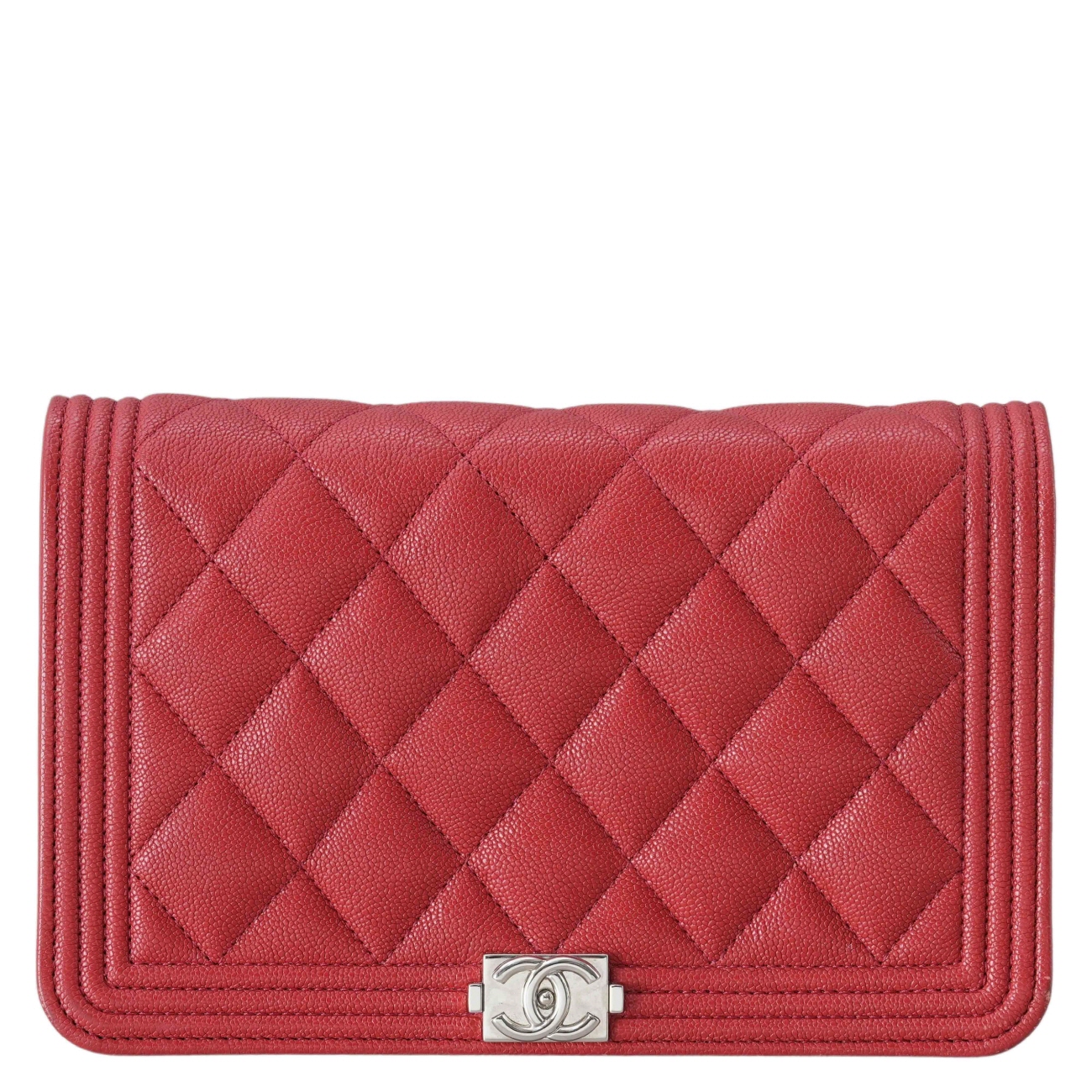 CHANEL(USED)샤넬 보이샤넬 캐비어 WOC