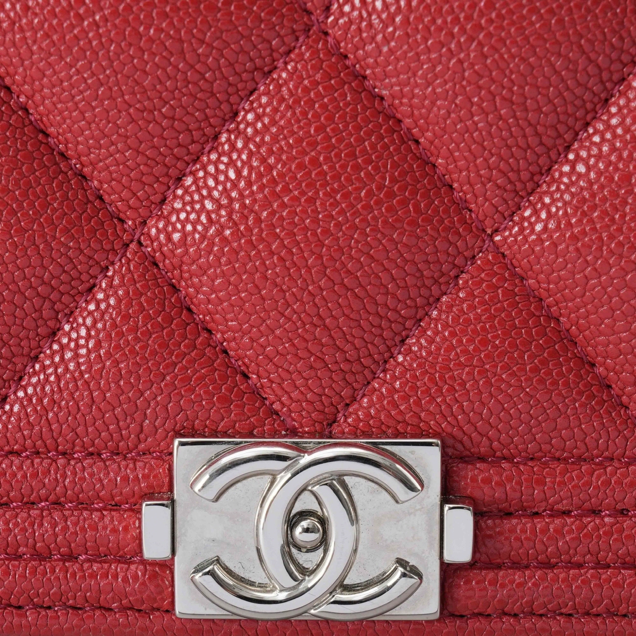 CHANEL(USED)샤넬 보이샤넬 캐비어 WOC