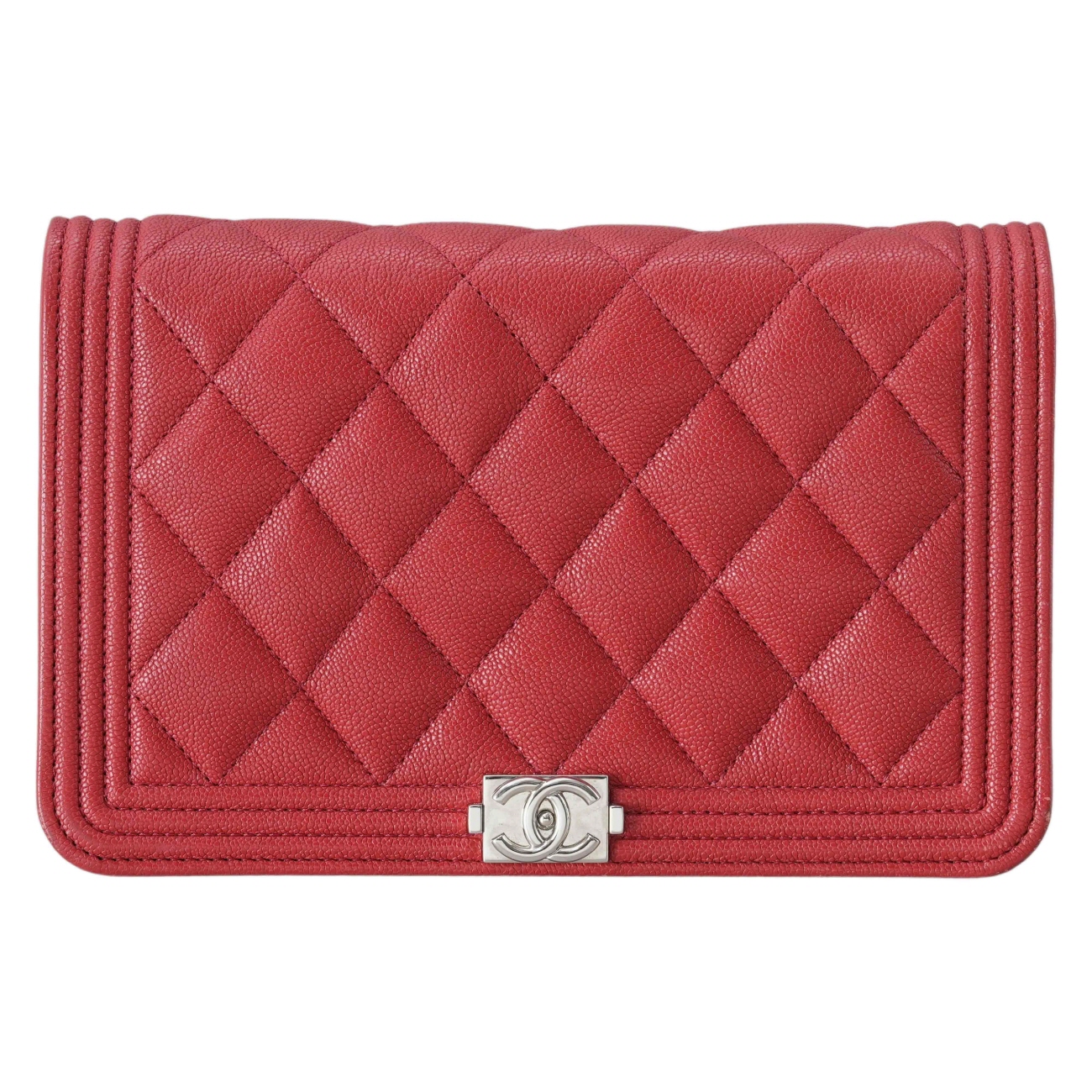 CHANEL(USED)샤넬 보이샤넬 캐비어 WOC