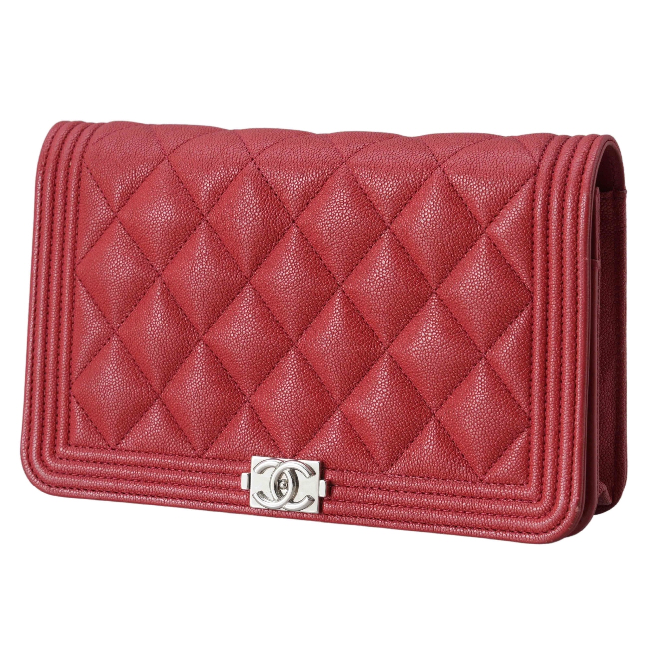 CHANEL(USED)샤넬 보이샤넬 캐비어 WOC