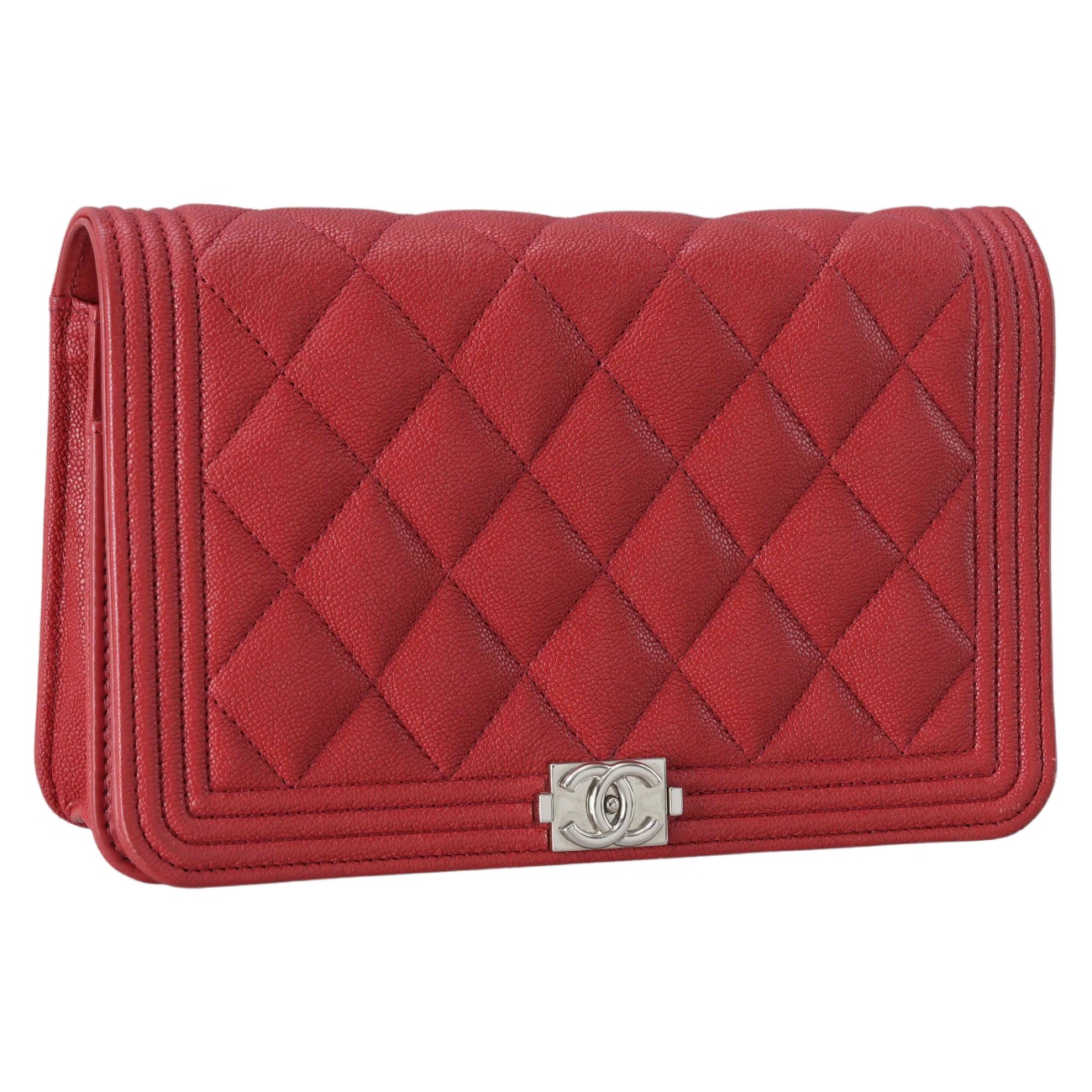 CHANEL(USED)샤넬 보이샤넬 캐비어 WOC